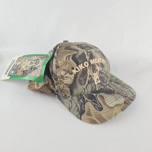 Advantage Camo Hat Mens Adjustable Snapback Brown Kiko Meats Deer Hunt Daystone